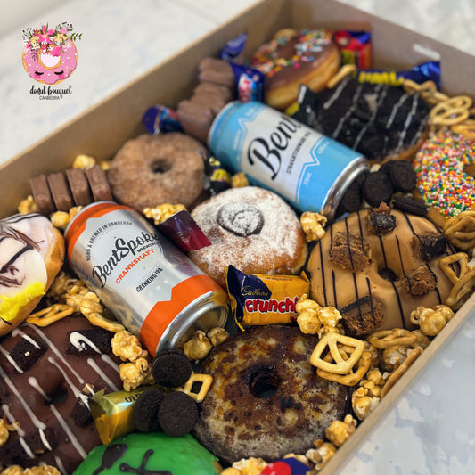 Beer and Donut Box