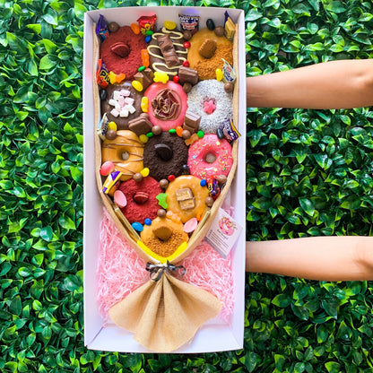 Vegan Birthday Gift Donut Bouquet [Large]