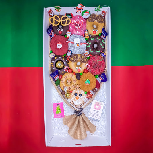 Gluten Free Christmas Gift Donut Bouquet